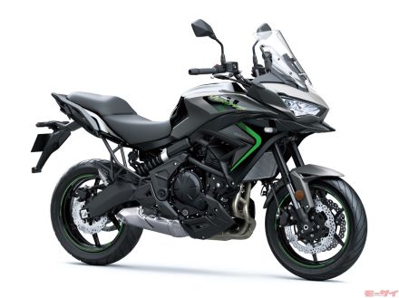 【カワサキ】「VERSYS 650」が2025年モデルで色変更！黒みを増しての登場だ！