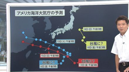 台風のタマゴ次々発生中…次の台風も“迷走”か?ラニーニャ現象で台風が続々襲来も