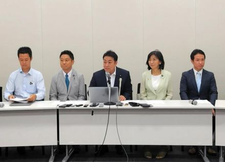 立憲代表選「推薦人20人の壁」緩和を　有志提言「議員の10％に」