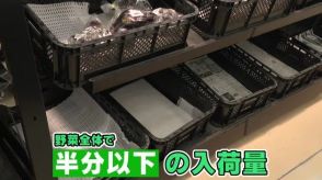 イチジク農家「3分の2ほど傷んでしまった」  台風10号の影響で…野菜の入荷が半分以下になっている直売所も