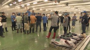 漁に出られず…物流 宿泊キャンセルも影響　台風で魚の入荷量が減少　一方で「台風で海の中が良い水温に」と今後に期待も