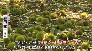 “台風10号”　列島各地に爪痕　秋の味覚は落下…　農作物にも影響　価格値上がりの野菜も