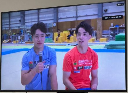 【体操】パリ五輪3冠の岡慎之助「温泉が楽しみ」凱旋試合の佐賀・国民スポーツ大会へ意気込み