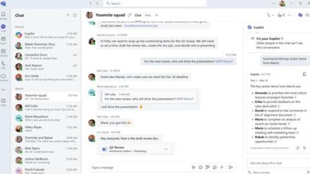 「Microsoft Teams」のCopilotが参照チャットの期間を指定した質問に対応など改善