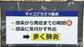 潜伏期間が長い“歩く肺炎”が大流行　「マイコプラズマ肺炎」患者数が福井県内でも過去最多　医師は流行の長期化懸念