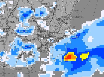 関東甲信　夕方にかけて大雨に警戒を　ところによって雷を伴った“バケツをひっくり返したような激しい雨”も　上空に寒気が流れ込み大気の状態不安定に