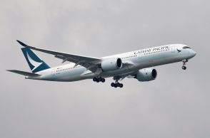 キャセイ航空がエアバス「Ａ３５０」点検、エンジン部品に不具合