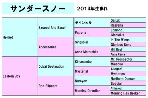 白井元調教師と学ぶ血統学【９２】ドバイワールドカップ連覇の〝二刀流〟サンダースノーの扱いは？　新種牡馬の総括は意外な結末に…