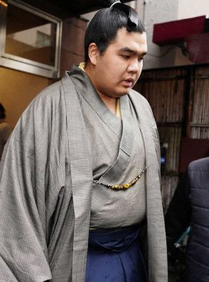 元幕内・北青鵬がまげ姿で荒汐部屋に現れる　今年2月に暴力行為で引退