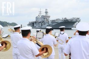 多数の戦闘機を搭載し初来日！イタリア空母「カヴール」を現地撮　寄港の背景にある中国＆ロシアの脅威