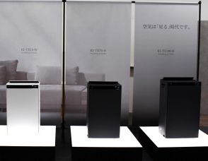 細菌レベルの粒子数を「見える化」　業界初の空気清浄機発売へ、シャープ