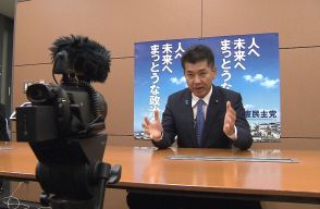 出馬表明まだだけど…「代表候補・泉健太です」　立憲・泉代表が“政見PR動画”撮影