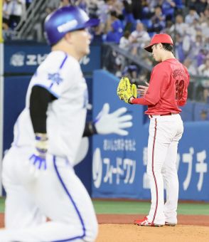 【広島】森下暢仁、５失点で今季最短４回ＫＯ　打線は安定感抜群の左腕を打ち崩せず連勝ストップ