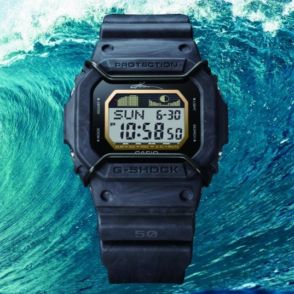 【G-SHOCK】プロサーファー五十嵐カノア選手コラボモデル第3弾はモノトーンで個体ごとに異なる海の波を表現