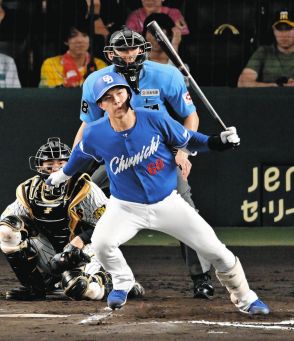 中日・福永裕基、得意の甲子園でチーム唯一のマルチ安打 今季・３９１も「特に意識はしてない」