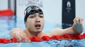 水泳・鈴木孝幸が200m自由形で銅メダル　今大会3度目の表彰台、6大会連続出場で通算では13個目【パラリンピック】