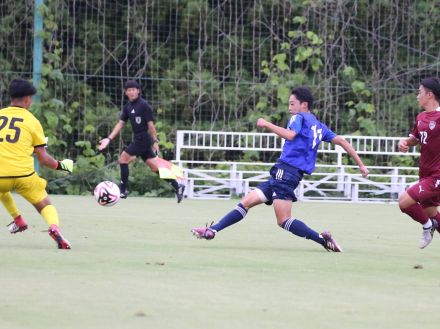 憧れは“先輩”の日本代表MF。MF仙波隼太郎(愛媛U-15)は四国、U-15日本代表候補でも結果を残し続ける