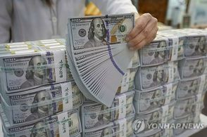 韓国の外貨準備高4159億ドル　2か月連続増加