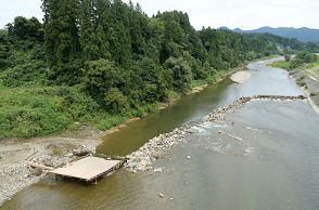 ７月大雨被災の最上小国川、ヤナ場復旧間に合った　落ちアユ漁控え、漁協ほっと