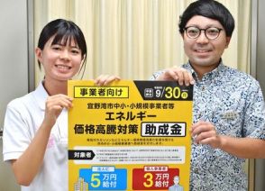 宜野湾　事業者にエネ助成３０日まで