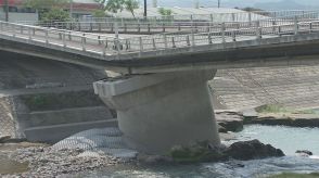 県管理の道路橋、計6か所で「洗掘」確認　今年度中に補修工事へ　大分