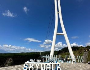 これぞ空中散歩の絶景「三島スカイウォーク」 日本一の吊り橋＆ジップライン!　風速とスリルで「涼」を満喫