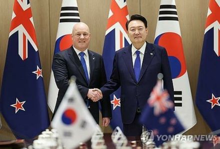 韓国・NZ首脳会談　「包括的戦略パートナー関係」へ協議加速で一致