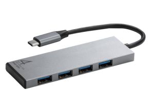 サンワサプライ、USB 3.1 Type-C接続の4ポートUSBハブ