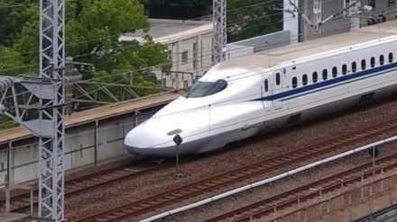 【山陽新幹線】岡山駅～広島駅間の一部列車に遅れ　異音で車両・線路確認するため