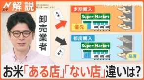 「こんなにあるのビックリ」“令和の米騒動”続く中…新米が大量入荷、「ある店」「ない店」違いは?【Nスタ解説】