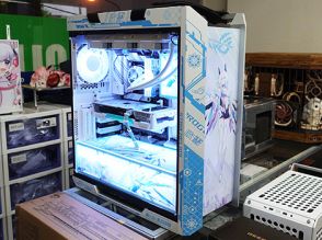 ASUS ROG中国のキャラ「吹雪」テーマのゲーミングPCがオリオスペックで展示中