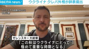 ウクライナのクレバ外相 辞表提出