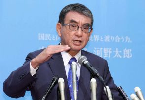 河野太郎氏、年末調整の廃止や原子力潜水艦配備の議論の必要性に言及　政策発表会見