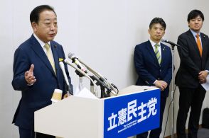 野田佳彦氏、政治改革の徹底訴え　規正法再改正「うみを出す」