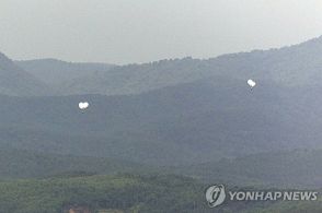 北朝鮮がまたごみ風船散布　2日で3回目