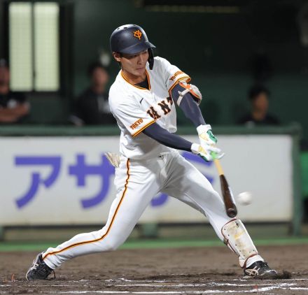 【巨人】鈴木誠也に憧れる育成７位２０歳が公式戦初打席初安打「素直にうれしい」…２軍ロッテ戦