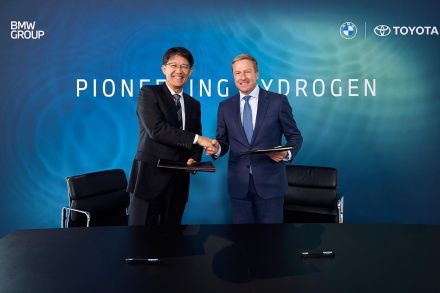 トヨタとBMWが水素社会実現に向けた協力関係を強化。燃料電池システムの開発やインフラ整備などを共同で取り組みへ