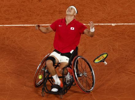 小田凱人、シングルス金メダルに王手　車いすテニス日本男子初の単複同時決勝進出…パリパラ