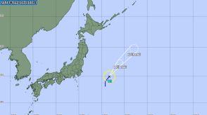 台風12号（リーピ）発生　現在地と予報　7日は熱帯低気圧へ