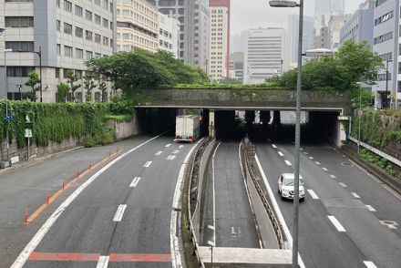 銀座の首都高「ほぼトンネル化」!? 道路に“蓋”かける範囲あきらかに “川底を走る区間”が激変！