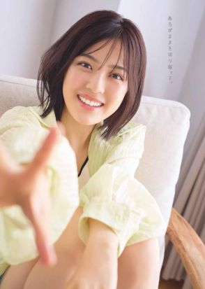 ＜乃木坂46柴田柚菜＞1年ぶり「ヤングガンガン」　美しさに磨き　透け感ドレスも