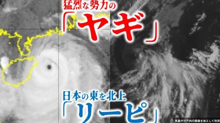 【台風情報】台風11号「ヤギ」は「猛烈な勢力」のまま「海南島」へ　中心気圧905hPa・予想最大瞬間風速80m/sまで発達か…　台風12号「リーピ」は7日に「温帯低気圧」へ　今後の進路・勢力・天気は?【最新進路予想図・雨風のシミュレーション（6日午後2時更新）】