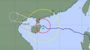 台風11号（ヤギ）　猛烈な台風の今後は　日本に影響なし