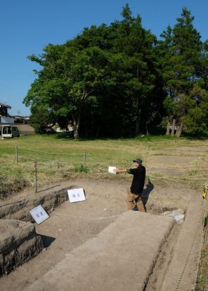 被葬者、継体大王支えた人物か　滋賀・野洲の亀塚古墳、帆立貝形と判明