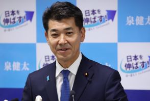 立民・泉氏が再選出馬表明　枝野、野田氏と激突へ　代表選7日告示