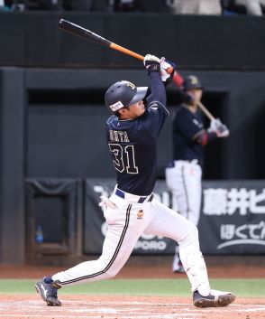 オリックス・太田椋が八回に右翼席へ同点ソロ！　「いいスイングができた」