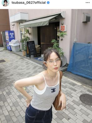 本田翼、大胆肌見せコーデにくぎ付け！秋アイテムを取り入れた装いが「お似合い」「きゃわ…！」