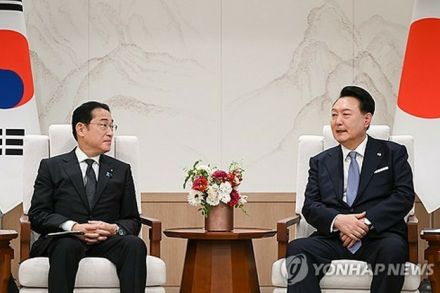 尹大統領「韓日関係発展は選択ではなく責務」　岸田首相と夕食会