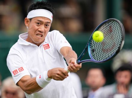 【速報】錦織圭 第1セット先取、準々決勝で第3シードの世界84位と激突＜男子テニス＞