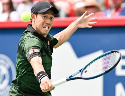 錦織圭 熱戦の末 第3シードに屈し準々決勝敗退、逆転負け喫し4強ならず＜男子テニス＞